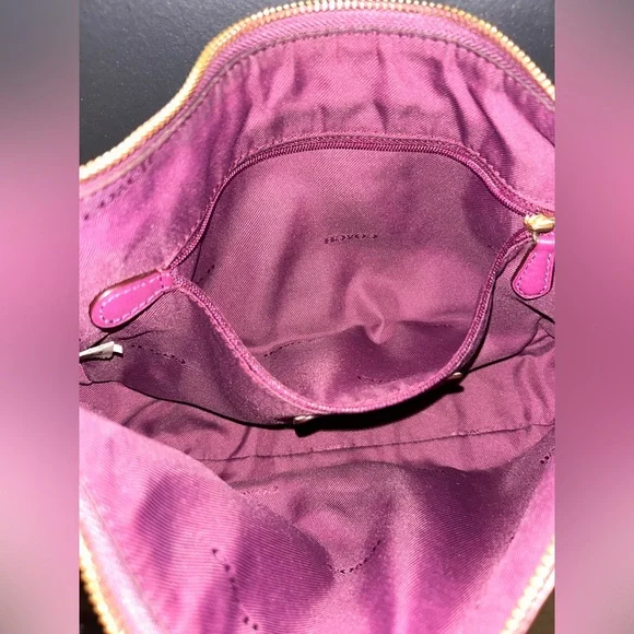 Coach Chelsea, 2way Smooth Purple Calf Leather Bag (2015) - 37018 - Picture 14 of 16